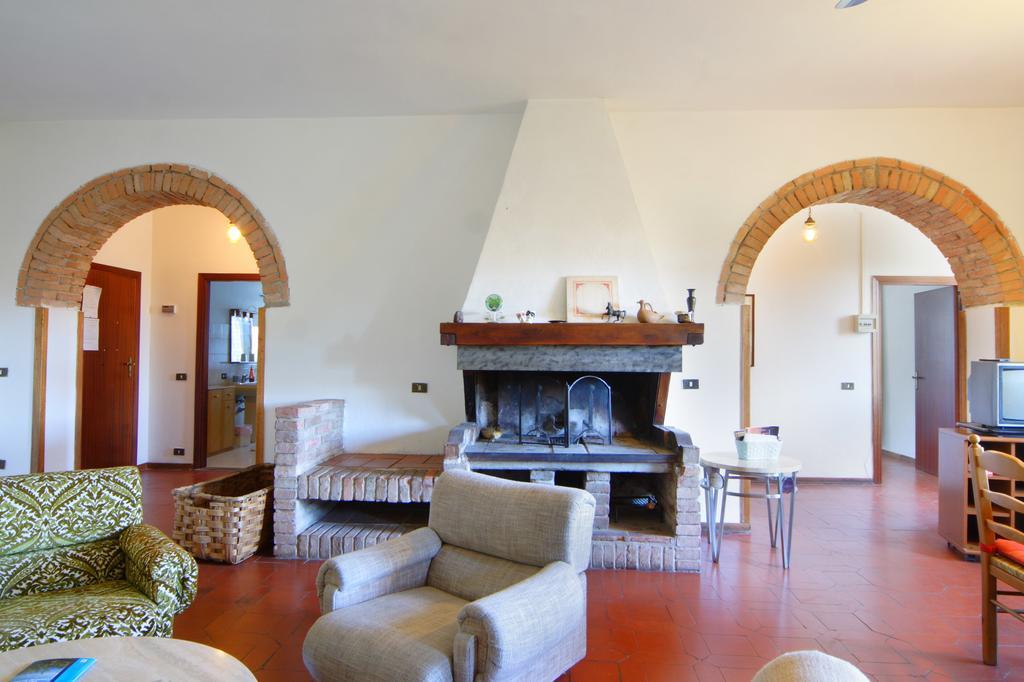 Вилла Agriturismo Le Volpaie Сан-Джиминьяно Экстерьер фото