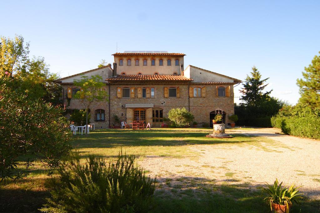 Вилла Agriturismo Le Volpaie Сан-Джиминьяно Экстерьер фото